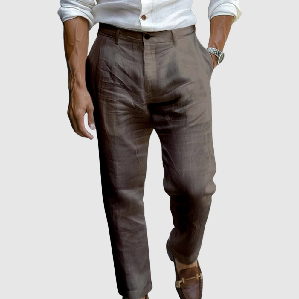 StilandCo – Lichtgewicht Herfstpantalon van Premium Linnen