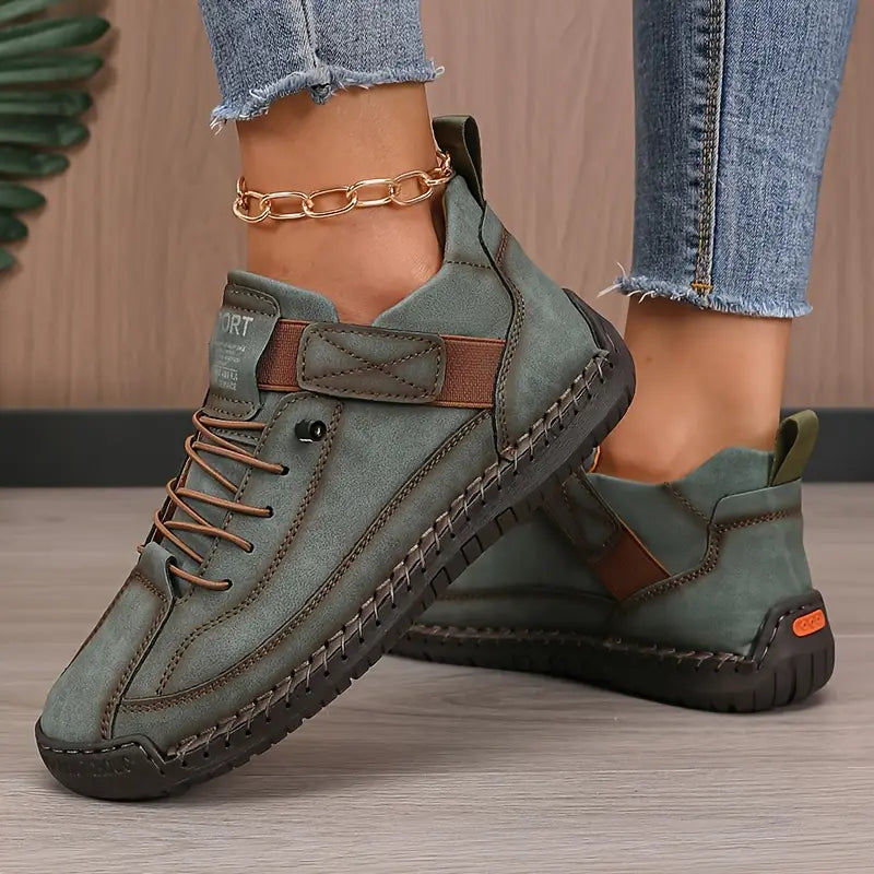 Sophie | Luxe Wandelschoenen in Beige