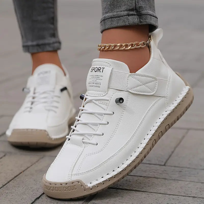 Sophie | Luxe Wandelschoenen in Beige