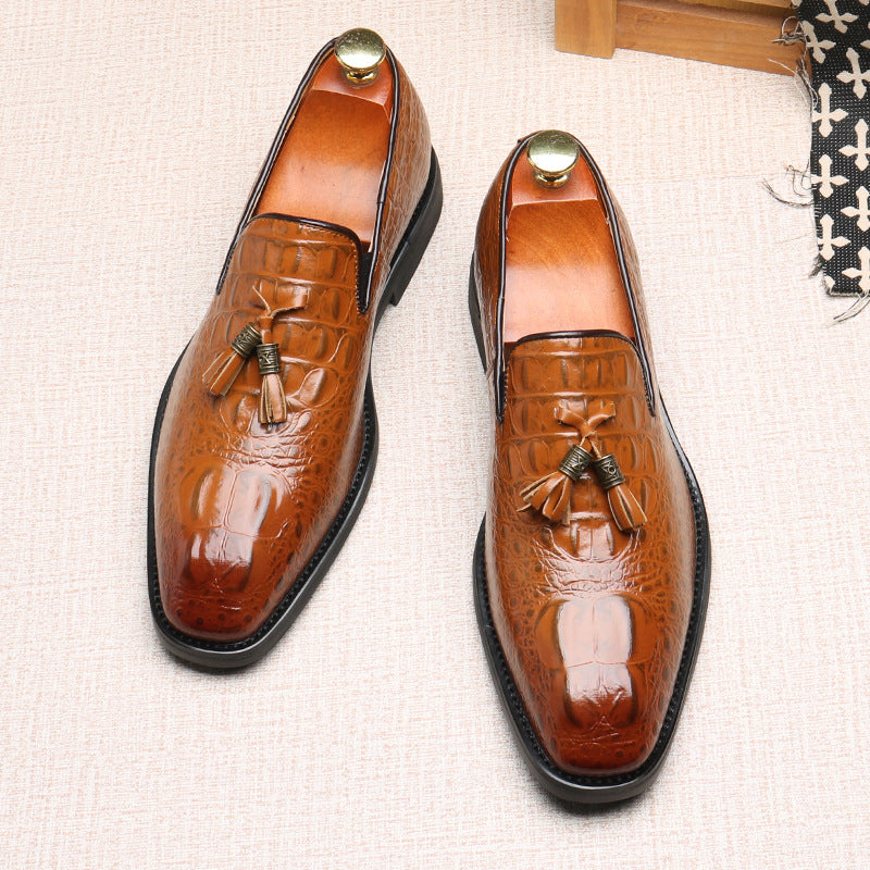 Bram – Brenton Leren Loafers