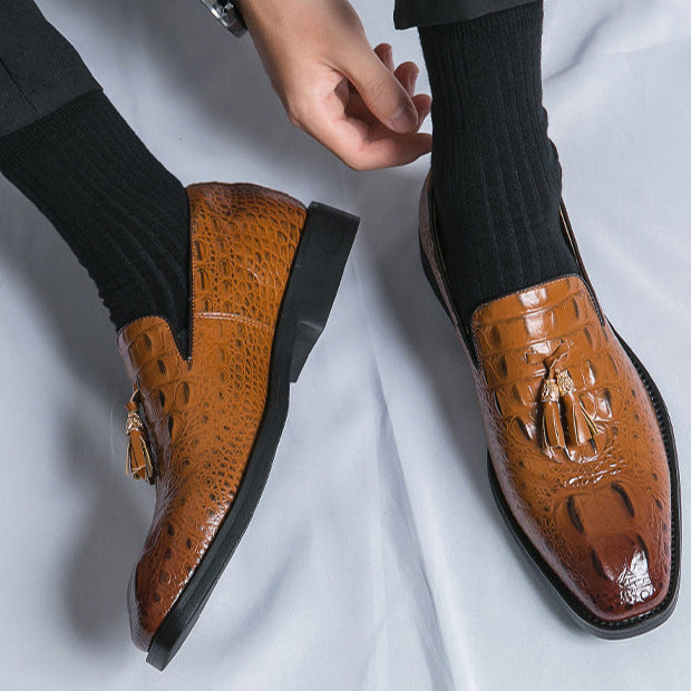 Bram – Brenton Leren Loafers