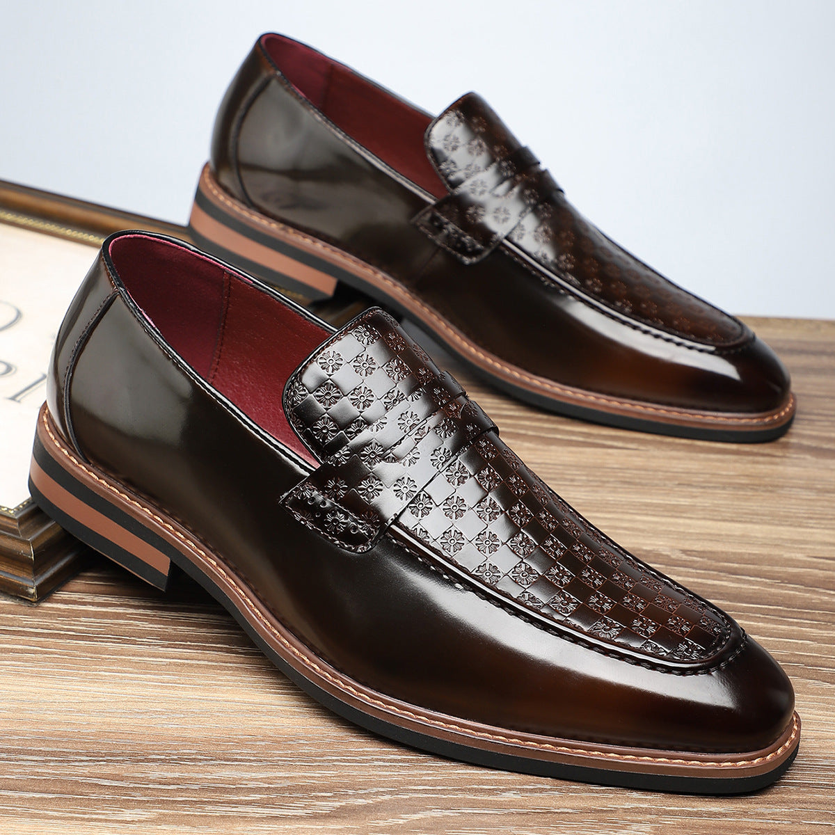 Victor – Venture Leren Loafers