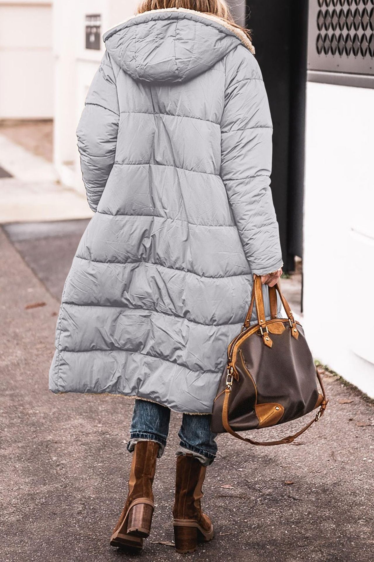 Ariella | Lange Sherpa Jas
