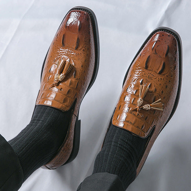 Bram – Brenton Leren Loafers