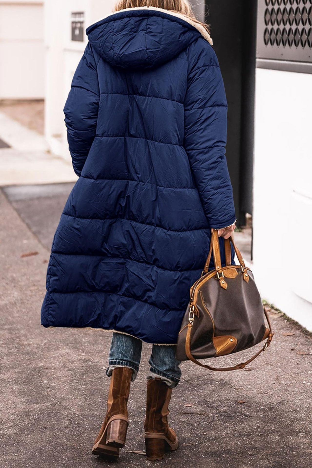 Ariella | Lange Sherpa Jas