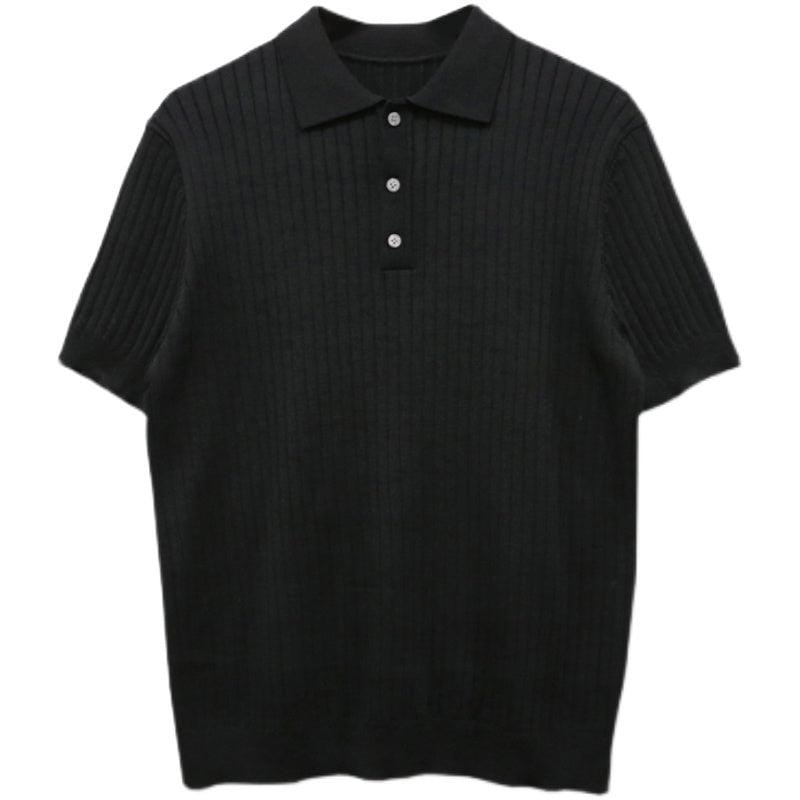 Stil&Co | Gebreide polo met verticale strepen