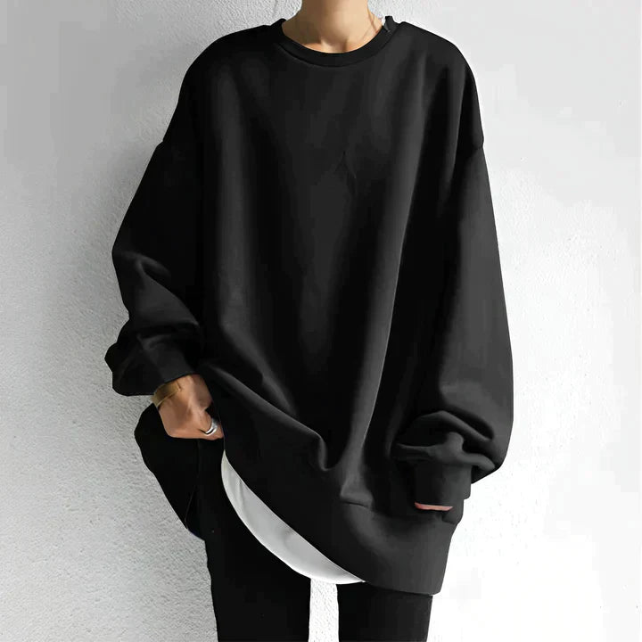 Femke | Oversized Trui met Ronde Hals