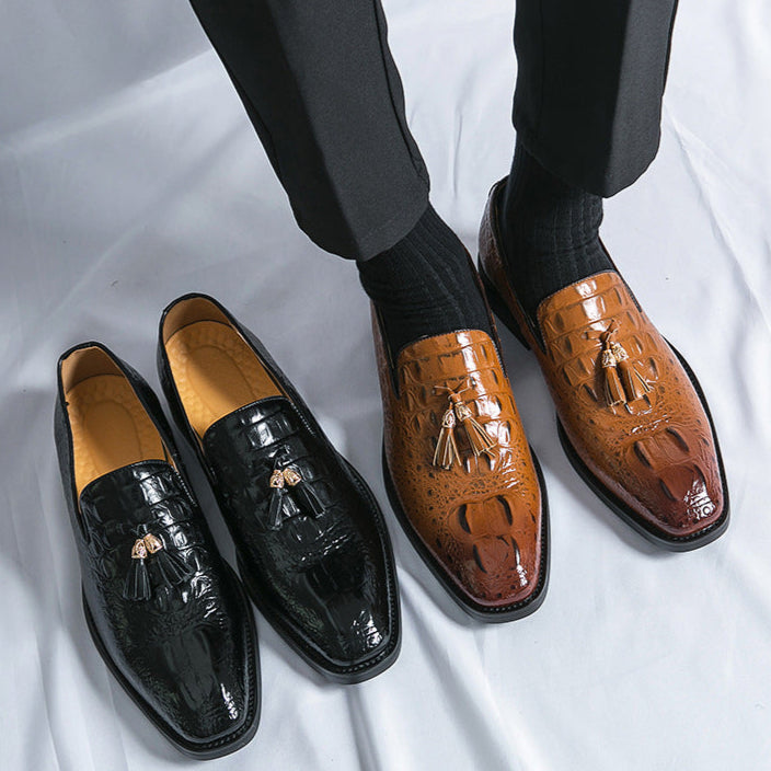 Bram – Brenton Leren Loafers