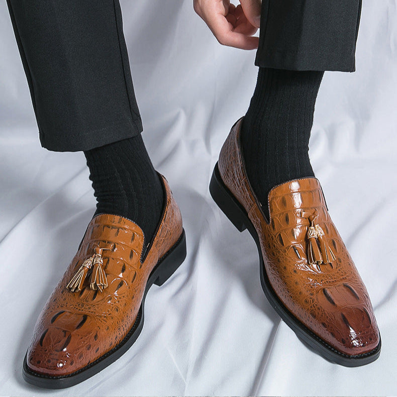 Bram – Brenton Leren Loafers