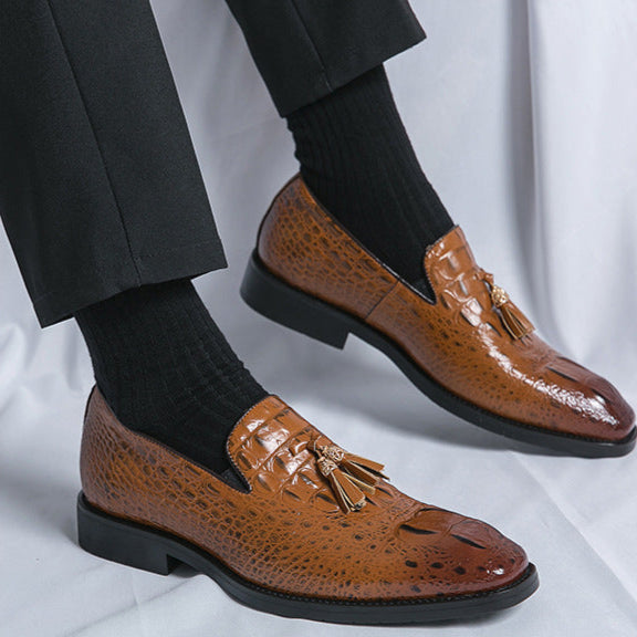Bram – Brenton Leren Loafers