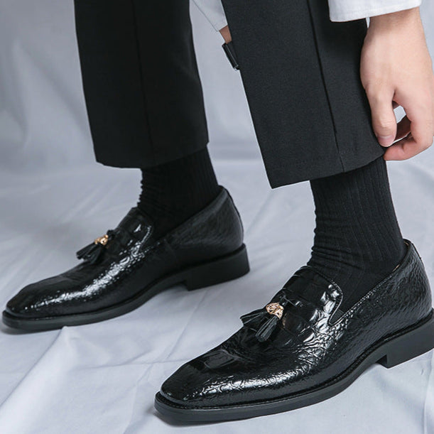 Bram – Brenton Leren Loafers