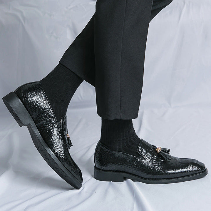 Bram – Brenton Leren Loafers