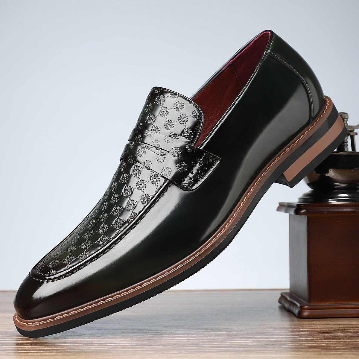 Victor – Venture Leren Loafers