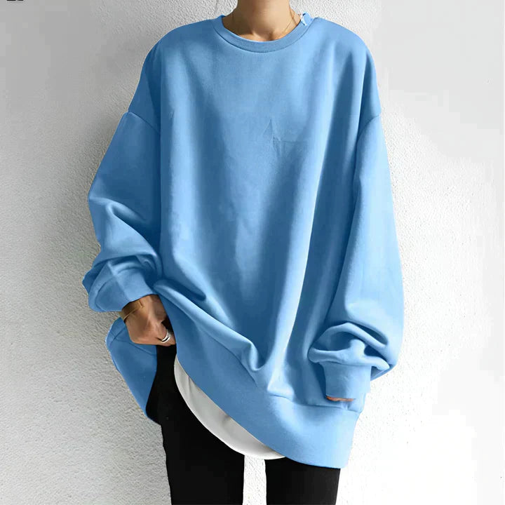 Femke | Oversized Trui met Ronde Hals