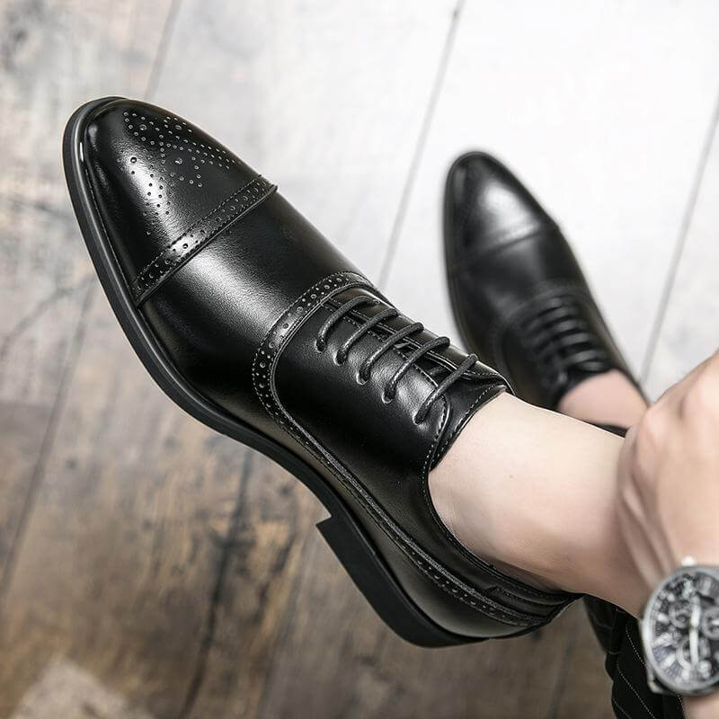 Casper – Cambridge Leren Brogues
