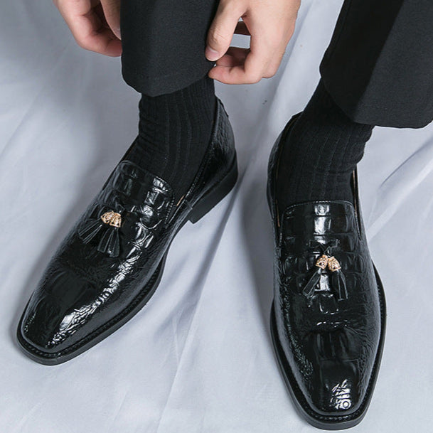 Bram – Brenton Leren Loafers