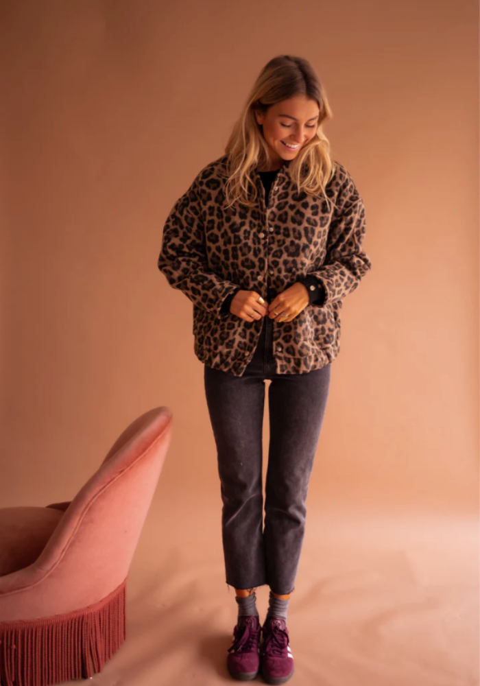 LEONA™ | Luipaard Trendy jasje