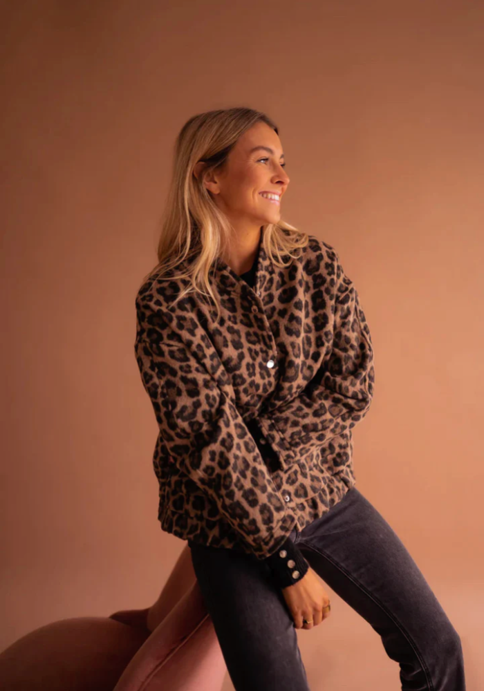 LEONA™ | Luipaard Trendy jasje