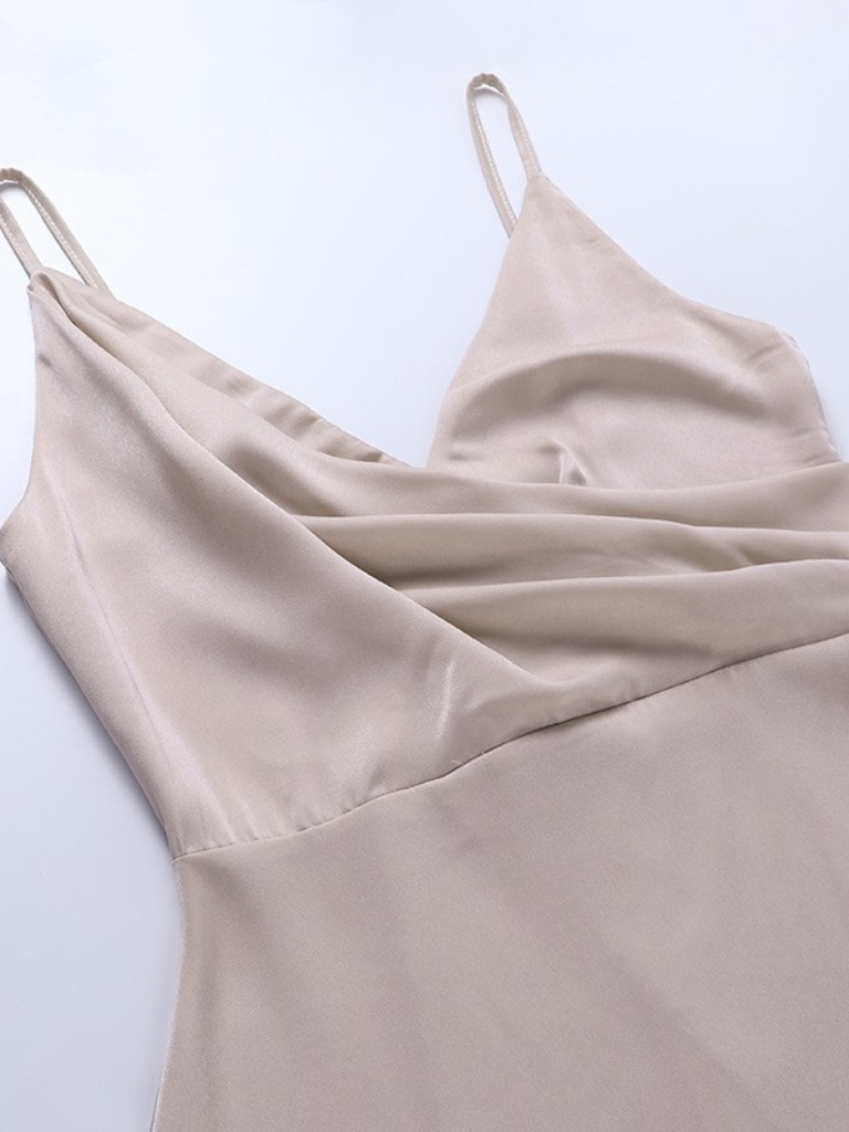 Victoria™ | Elegante satijnen jurk