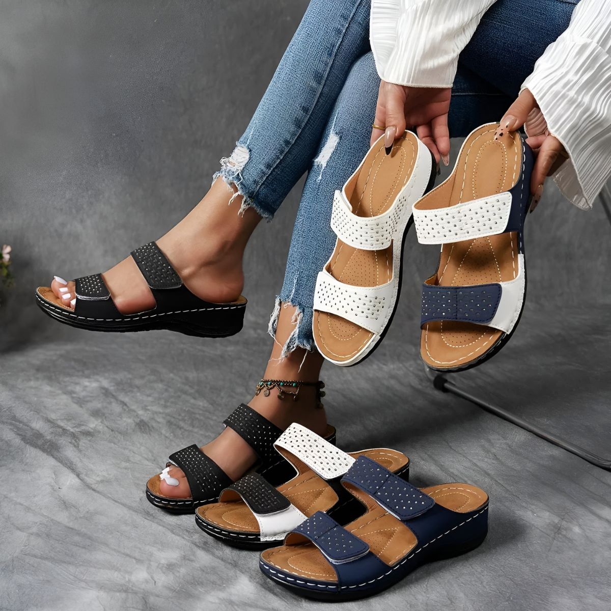 Evelora™ | Orthopedische Sandalen