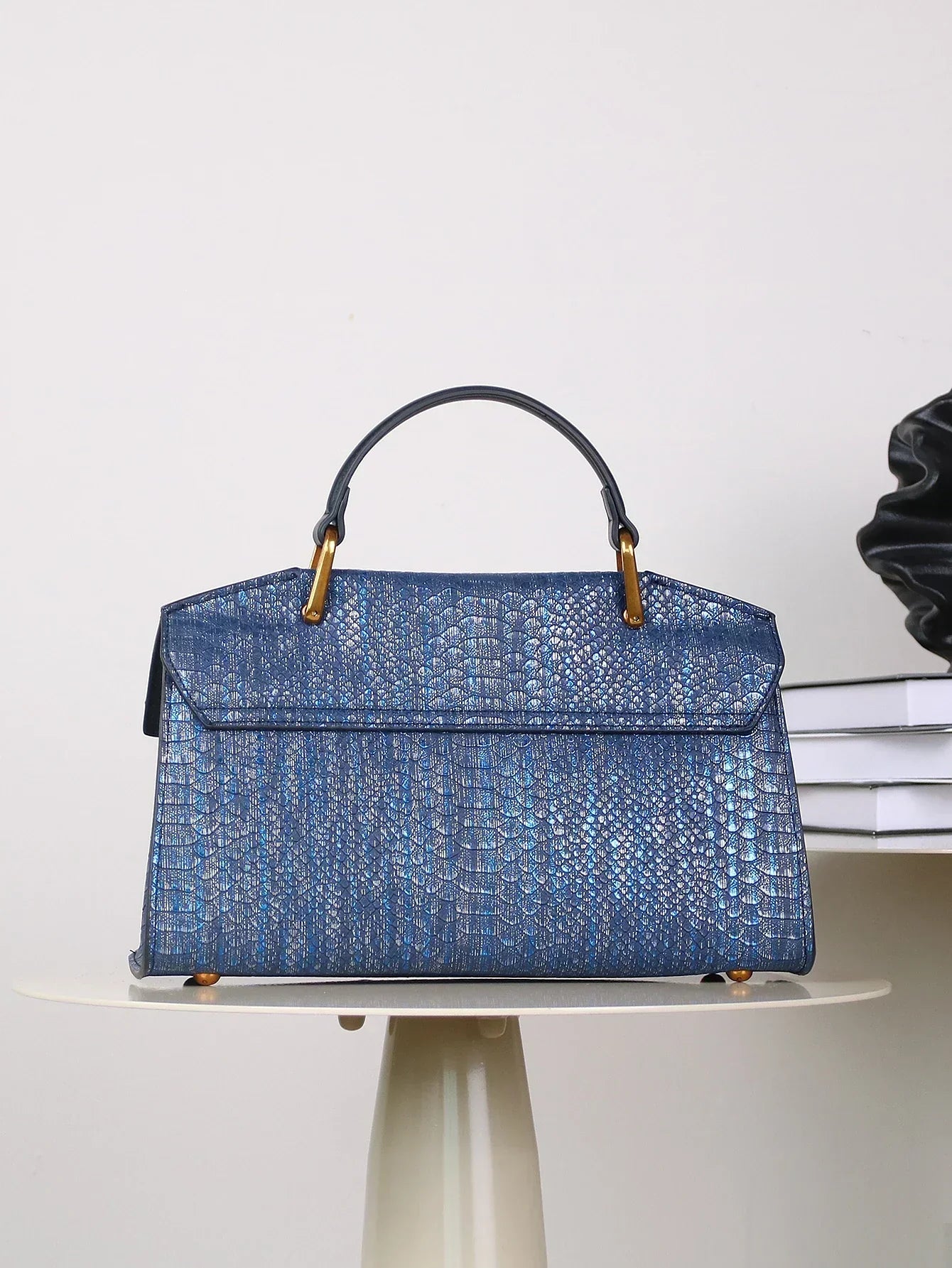 Celeste | Luxe Python Tote Tas