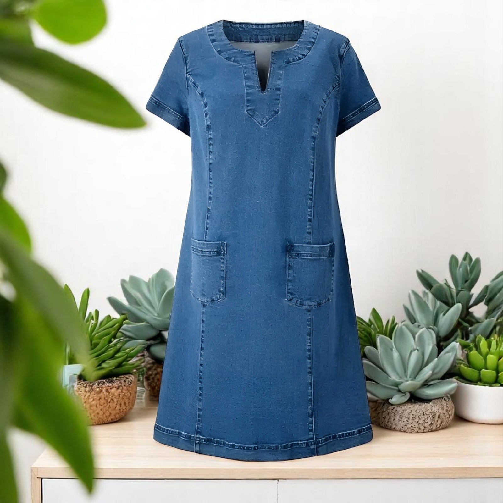 Josefin | Zachte Denimjurk