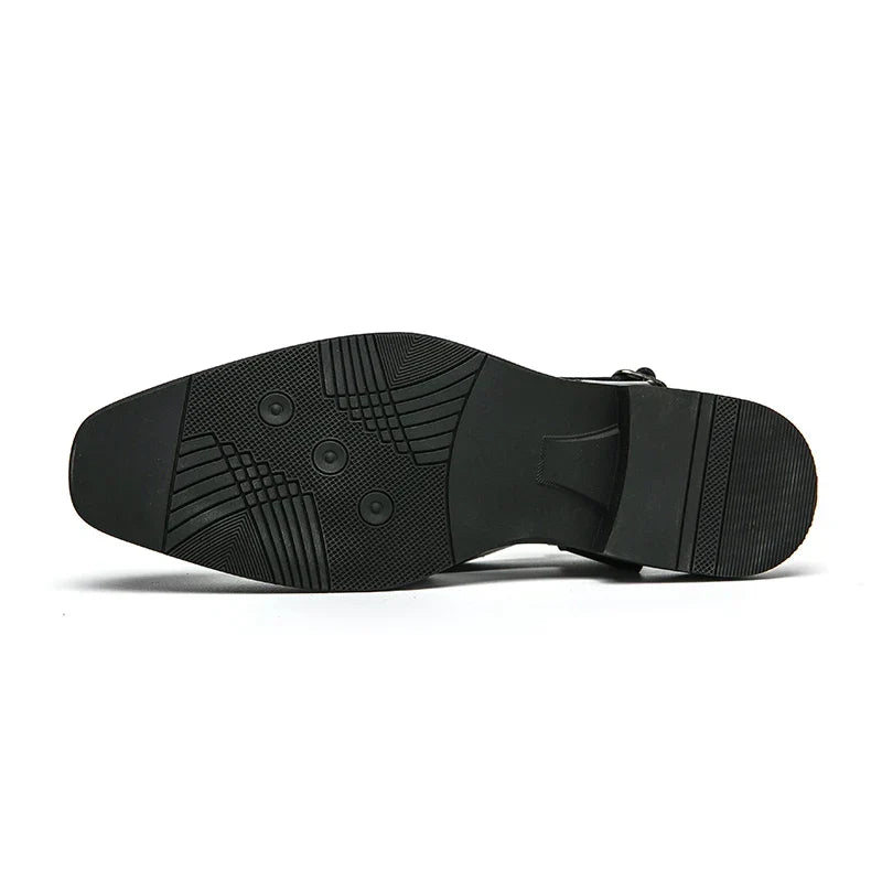 Cas – Cambridge Leren Cut-Out Loafers