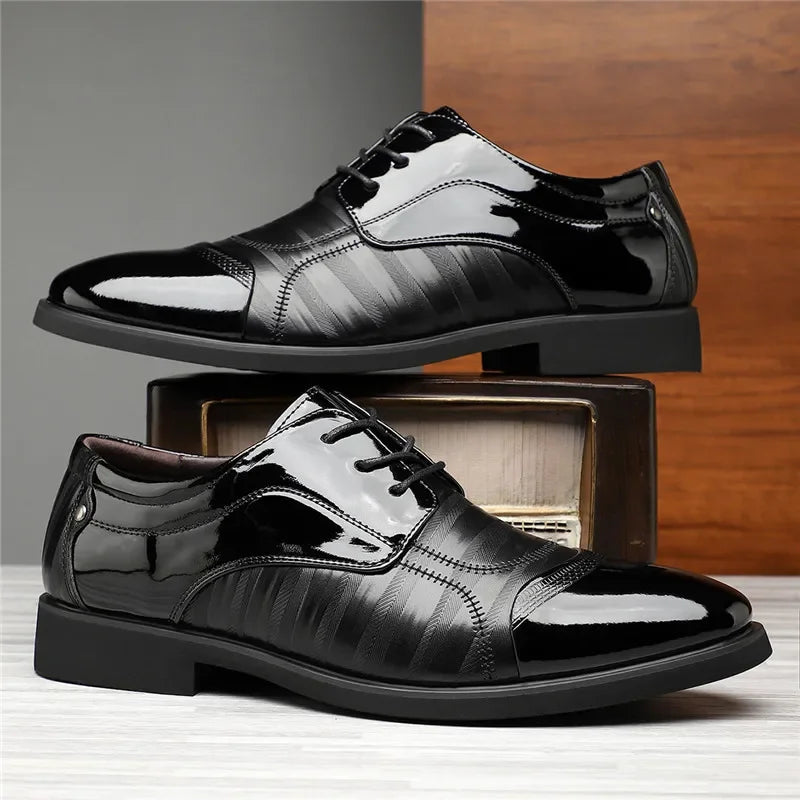 Max – Maxwell Leren Oxford Schoenen