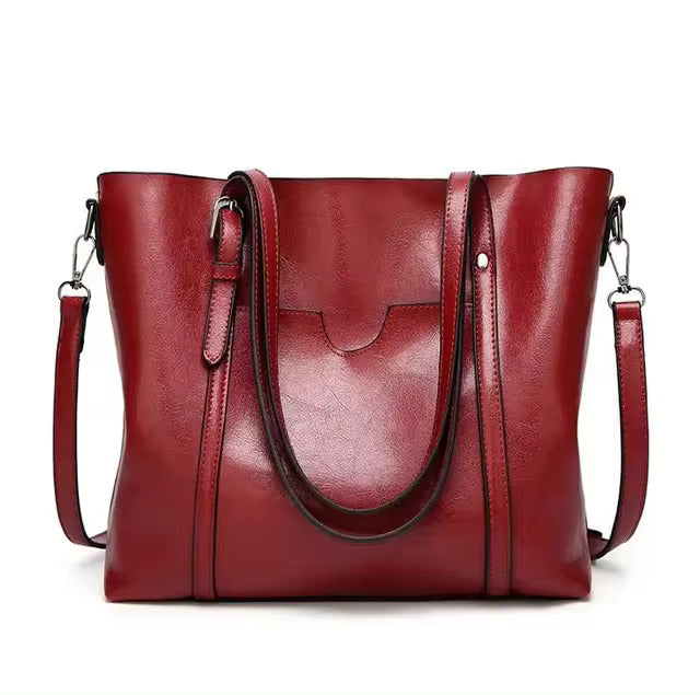 Clara | Elegante Leren Schoudertas