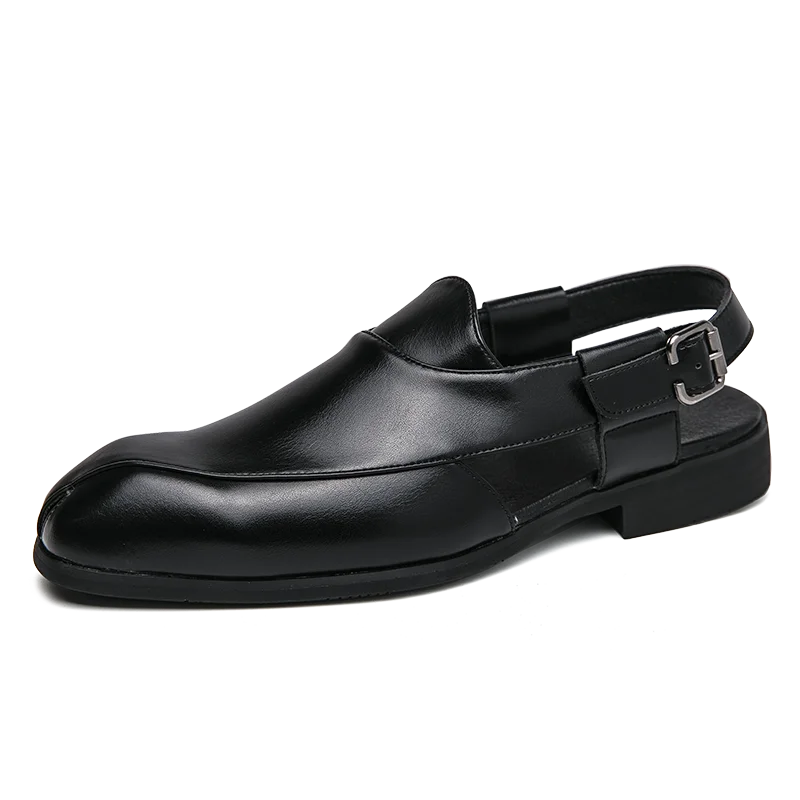 Cas – Cambridge Leren Cut-Out Loafers