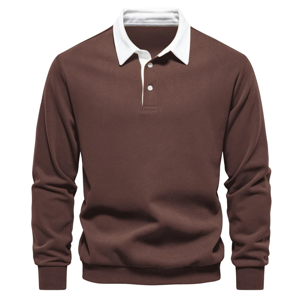 Jorge™ Herenpolo met lange mouwen