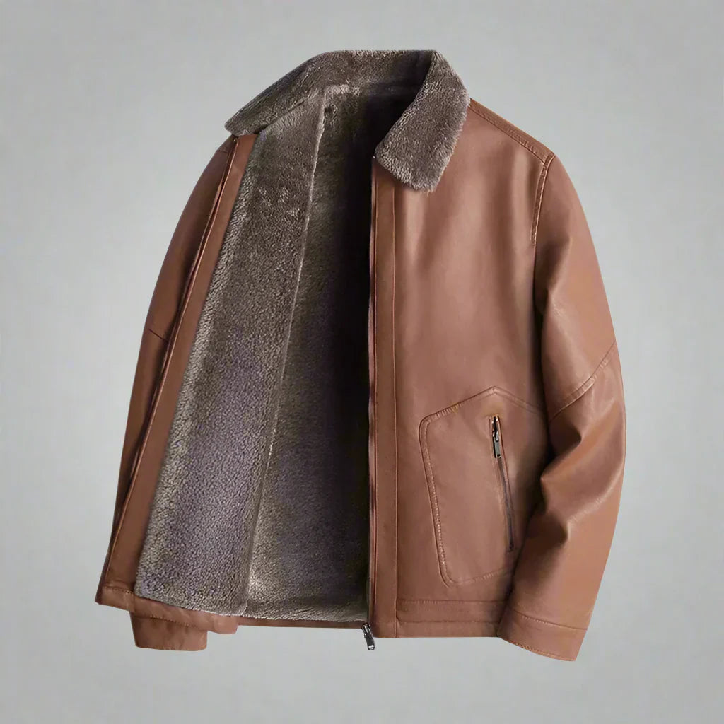 Sjon | Luxe Leren Bikerjack