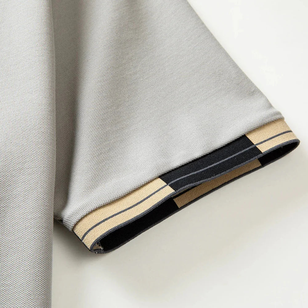 Pieter | Poloshirt met contrasterende afwerkingen