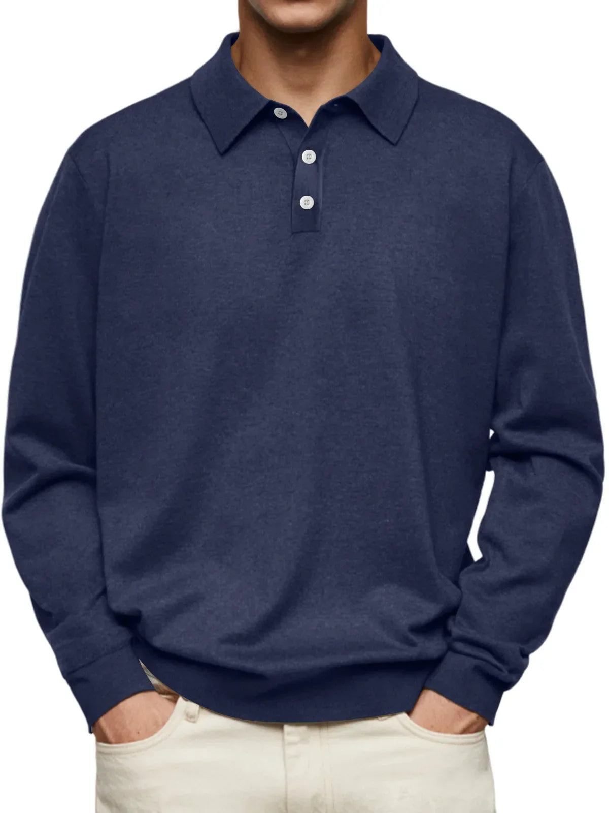 Gino | Luxe Poloshirt met Lange Mouwen
