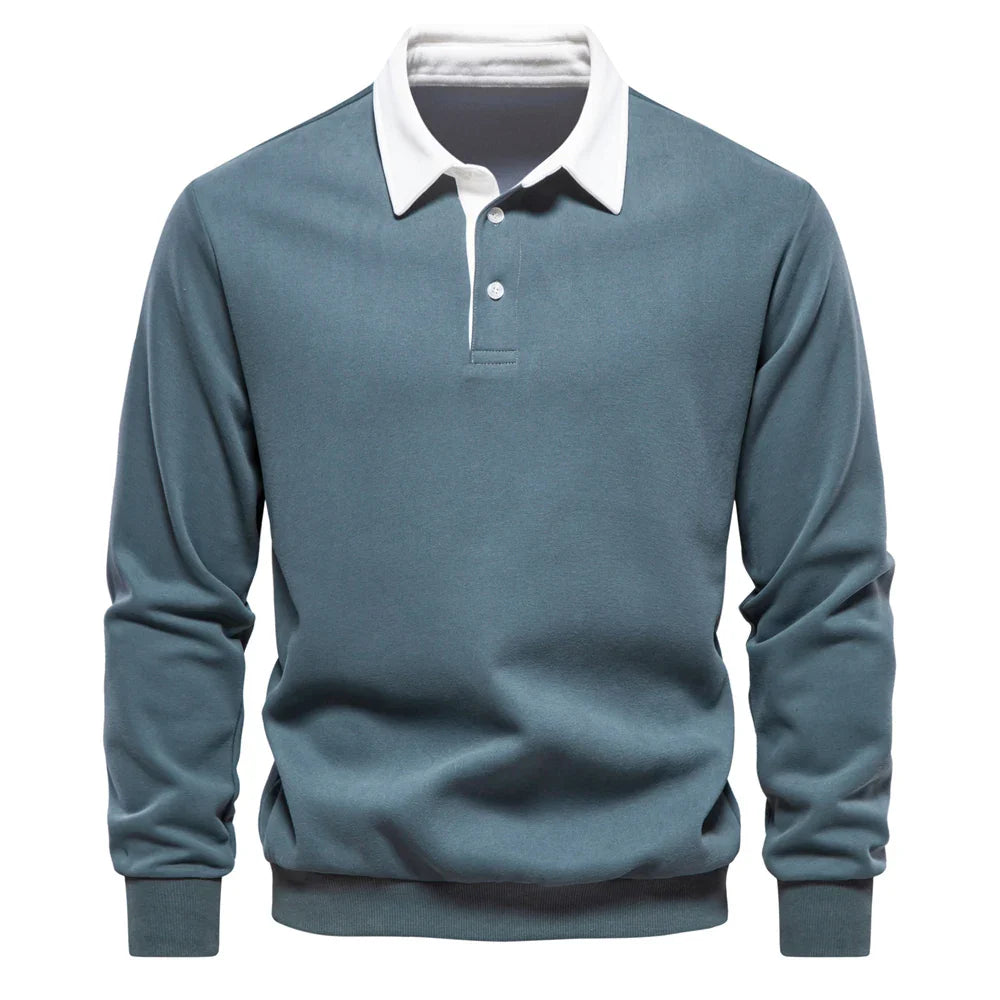 Jorge™ Herenpolo met lange mouwen