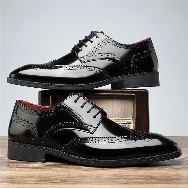 Max – Maxwell Leren Oxford Schoenen