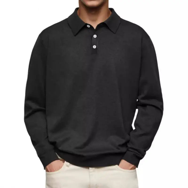 Gino | Luxe Poloshirt met Lange Mouwen