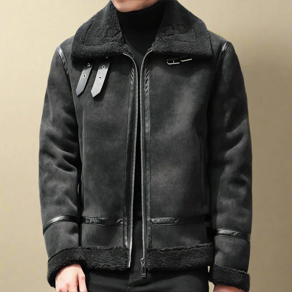 GIOVANNI PAOLO SUEDE JAS