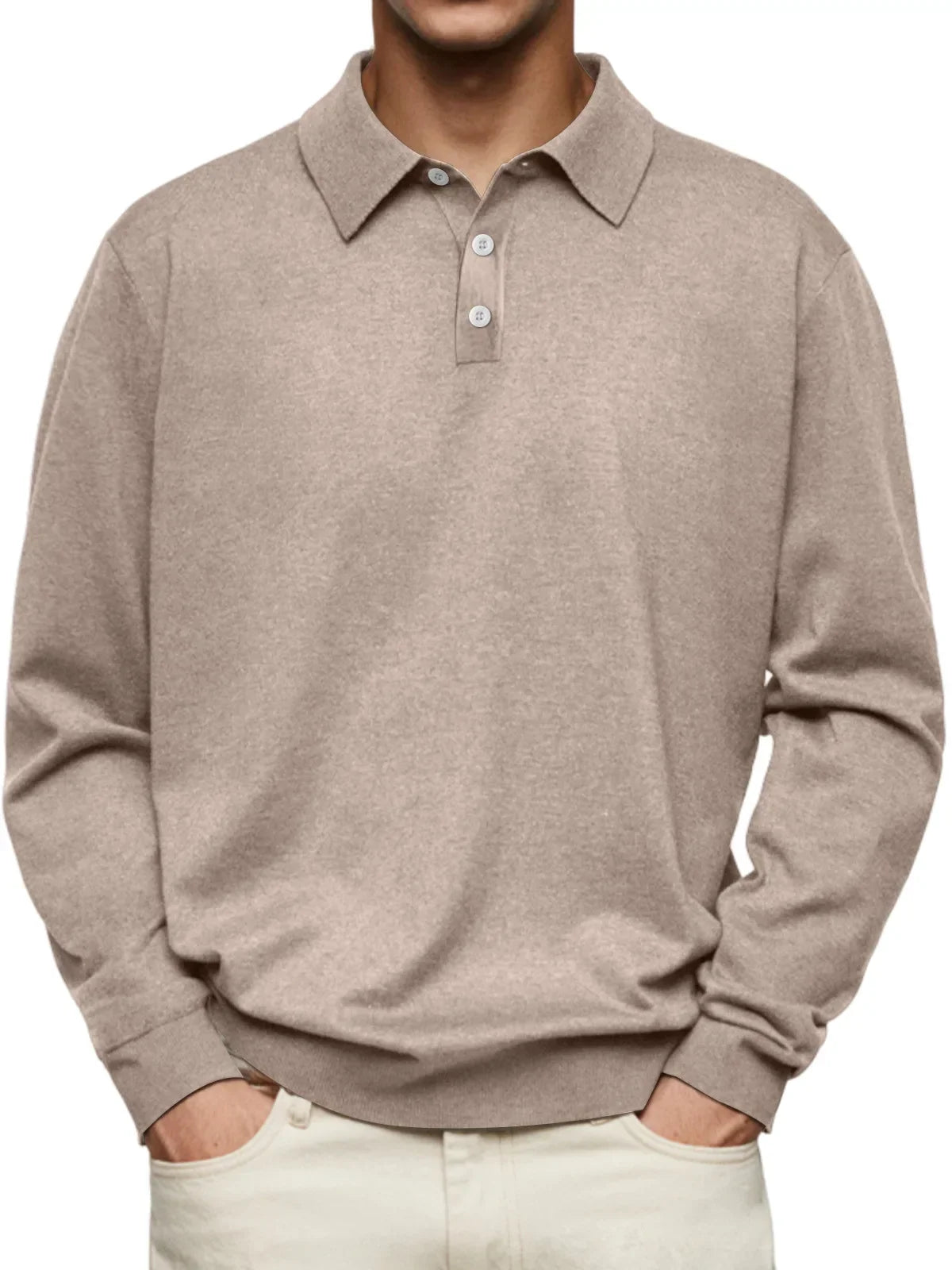 Gino | Luxe Poloshirt met Lange Mouwen