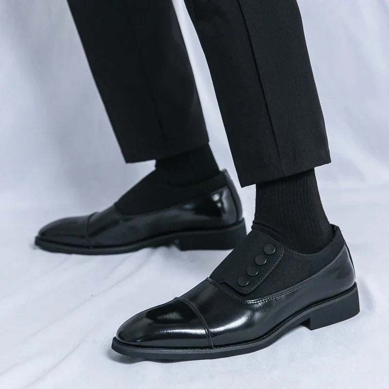 Alexander – Verdi Leren Derby Schoenen