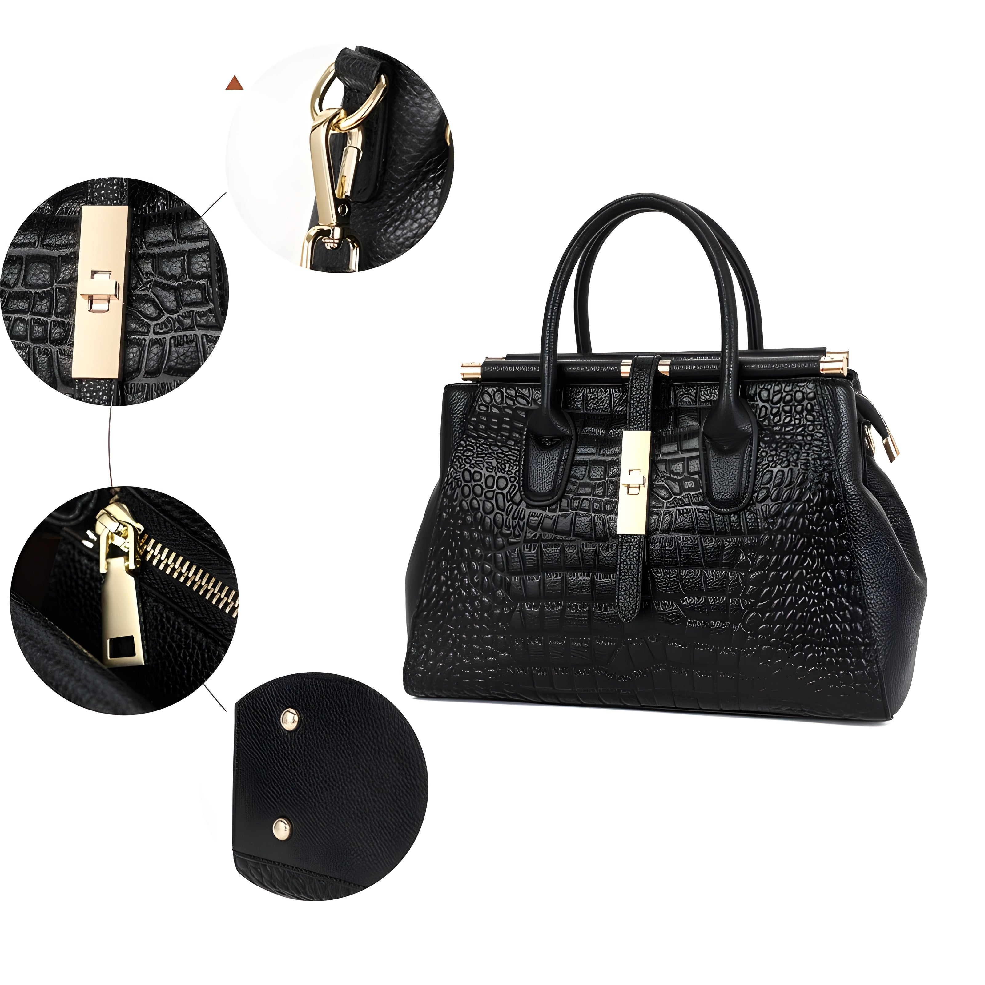 Elysian | Luxe Croco-Handtas