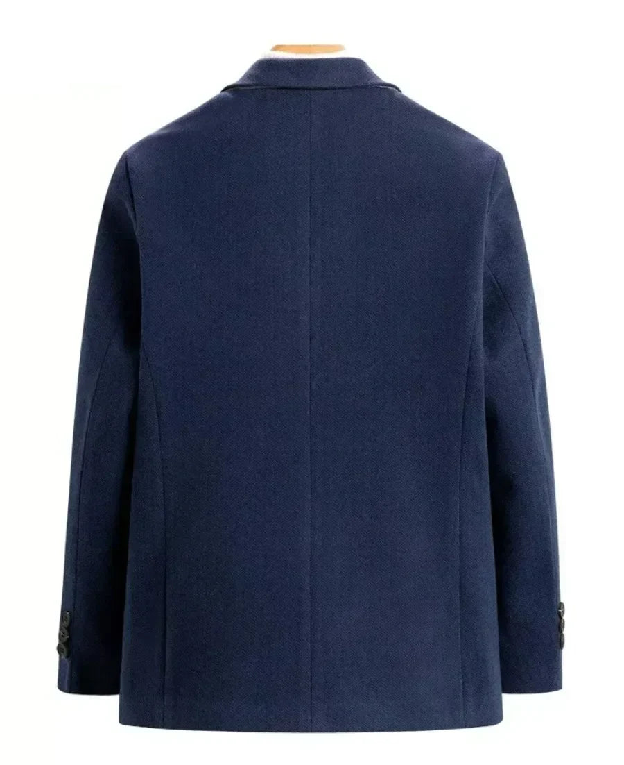 ALBERTO LUCIANO WOOL SUIT BLAZER