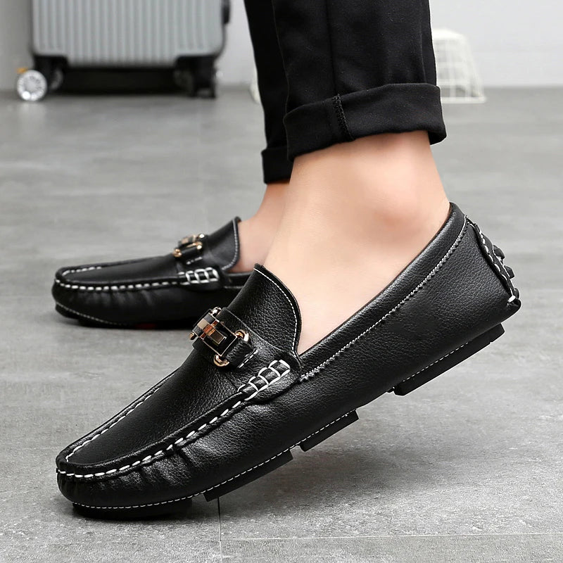 Stil&Co | Ambachtelijke leren mocassins