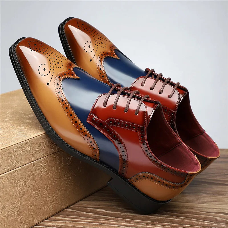 Max – Maxwell Leren Oxford Schoenen