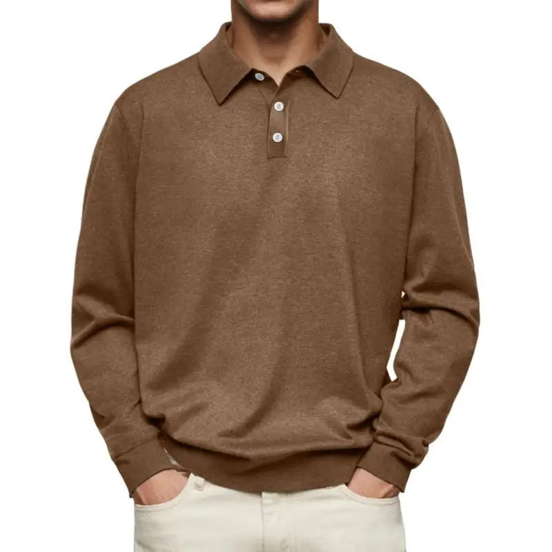 Gino | Luxe Poloshirt met Lange Mouwen