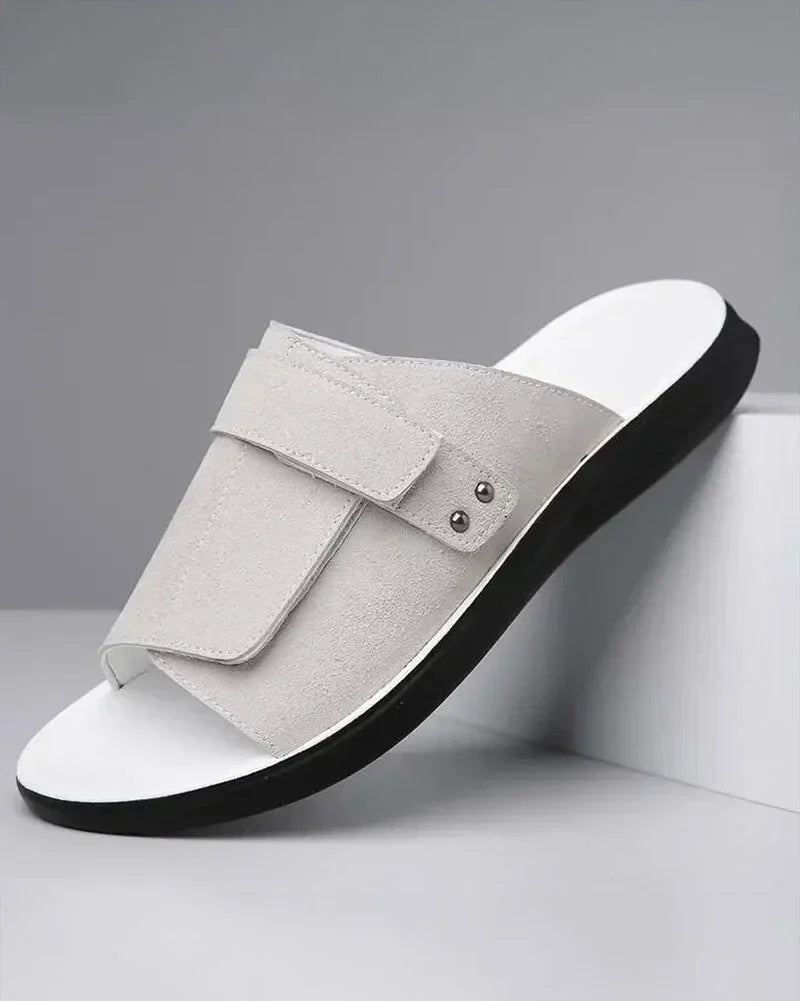 Caelis | Suède Instapsandalen
