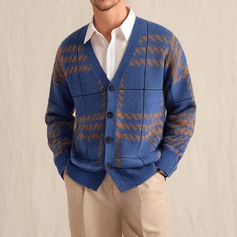 FEDERICO ALESSANDRO GEOMETRISCHE CARDIGAN