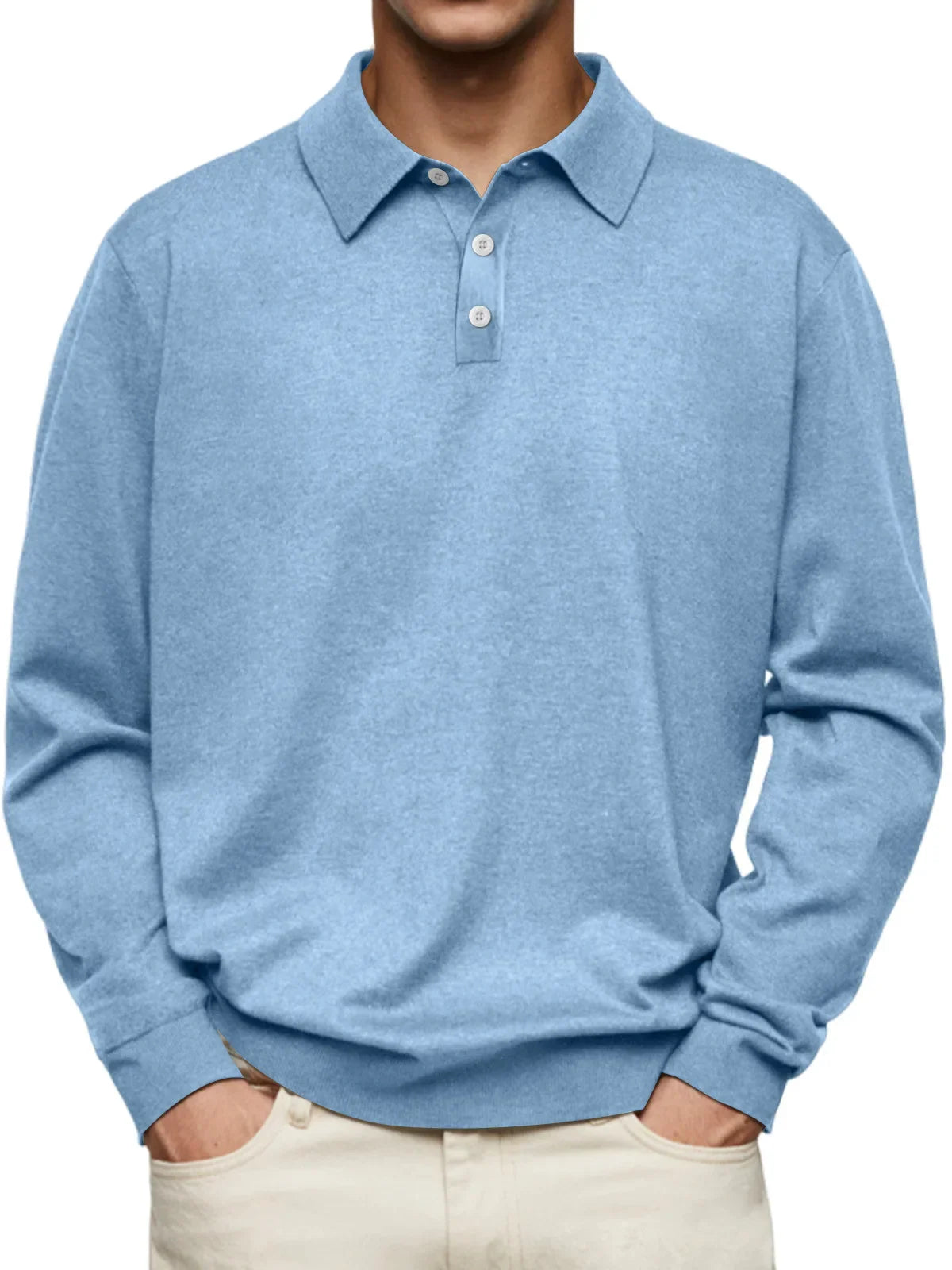 Gino | Luxe Poloshirt met Lange Mouwen