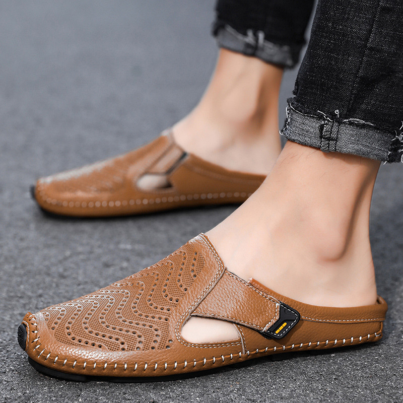 Avenor™ | Italiaanse Leren Sandalen