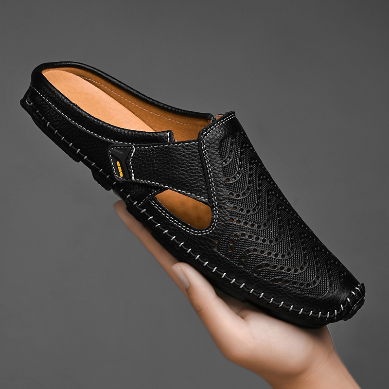 Avenor™ | Italiaanse Leren Sandalen